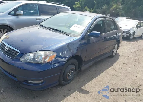 2007 Toyota Corolla S из США, поврежденный, VIN 1NXBR32E77Z774009